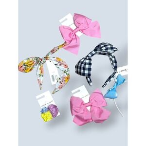 NEW Janie and Jack Girls Hair Accessories Bows Headband Clips Floral Retail $90